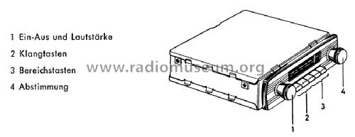 Essen ab W 1000001; Blaupunkt Ideal, (ID = 713428) Car Radio