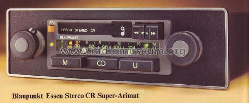 Essen Stereo CR Super-Arimat 7.630.925.010 ab FD046; Blaupunkt Ideal, (ID = 1135392) Car Radio