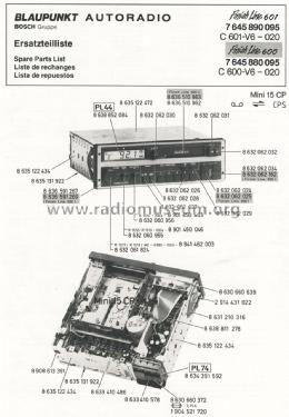 Finish Line 600 7.645.880.095; Blaupunkt Ideal, (ID = 1732634) Car Radio