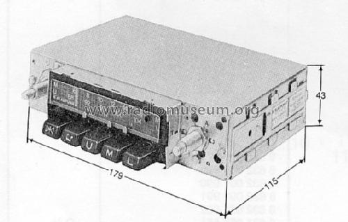 Flensburg 7.635.333 ab F 850001; Blaupunkt Ideal, (ID = 573361) Car Radio