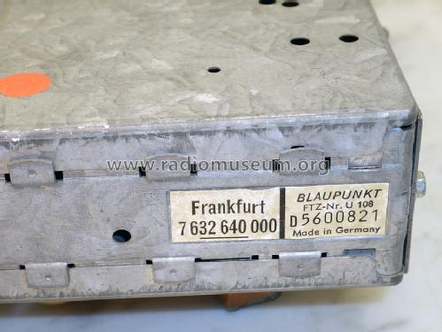 Frankfurt 7.632.640 ab 5500001; Blaupunkt Ideal, (ID = 1300927) Car Radio