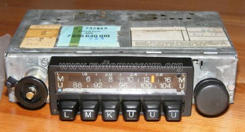 Frankfurt 7.636.640.010; Blaupunkt Ideal, (ID = 1853131) Car Radio