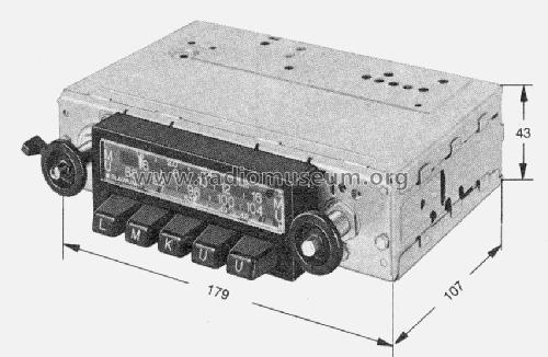 Frankfurt 7.636.642 ab 1600001; Blaupunkt Ideal, (ID = 590193) Autoradio