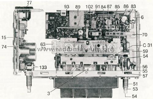 Frankfurt Commander 7 636 645 / 649 ab 3300001; Blaupunkt Ideal, (ID = 1582526) Car Radio