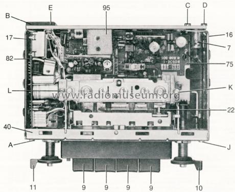 Frankfurt Stereo US 7.636.421 ab 1265001; Blaupunkt Ideal, (ID = 1576877) Car Radio