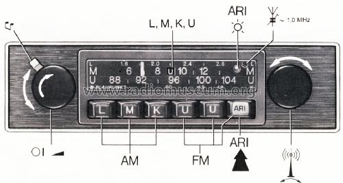 Frankfurt Super Arimat 7.636.643.010; Blaupunkt Ideal, (ID = 1580305) Car Radio