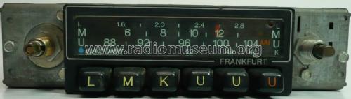 Frankfurt Super-Arimat 7.637.645.110 ab FD 827; Blaupunkt Ideal, (ID = 1566180) Car Radio