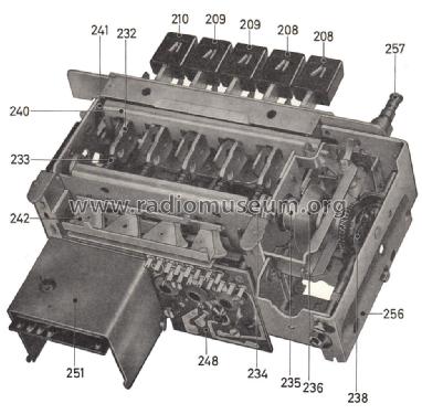 Frankfurt TR de luxe ab E 700001; Blaupunkt Ideal, (ID = 1984982) Car Radio