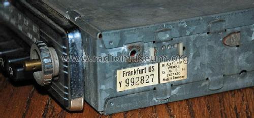 Frankfurt US 7.637.650; Blaupunkt Ideal, (ID = 1823159) Car Radio