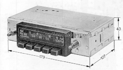 Frankfurt US 7.636.622 ab 2150001; Blaupunkt Ideal, (ID = 577767) Car Radio