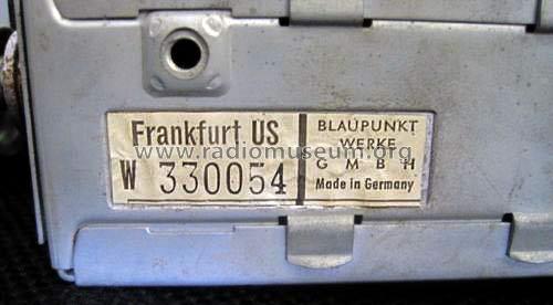 Frankfurt US ab W 330001; Blaupunkt Ideal, (ID = 1884370) Car Radio