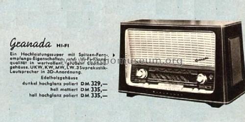 Granada 2625; Blaupunkt Ideal, (ID = 493788) Radio