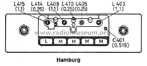 Hamburg 7.630.520 ab Nr.: 2315001; Blaupunkt Ideal, (ID = 1539897) Car Radio