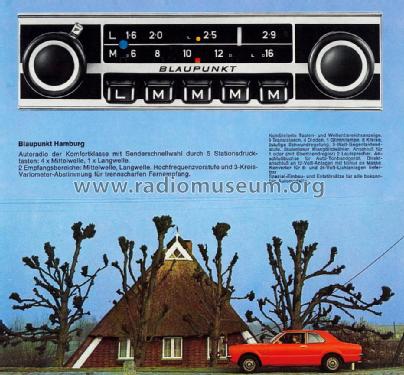 Hamburg 7.632.520 ab Nr.: 4200001; Blaupunkt Ideal, (ID = 1609074) Car Radio