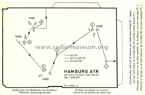 Hamburg ATR Alltransistor ab T 580001; Blaupunkt Ideal, (ID = 1540554) Car Radio