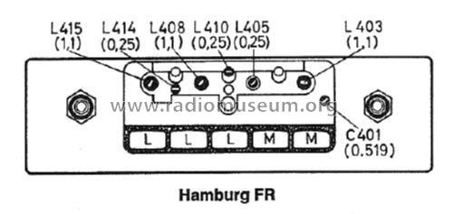 Hamburg FR 7.630.525 ab Nr.: 2262001; Blaupunkt Ideal, (ID = 1539855) Car Radio