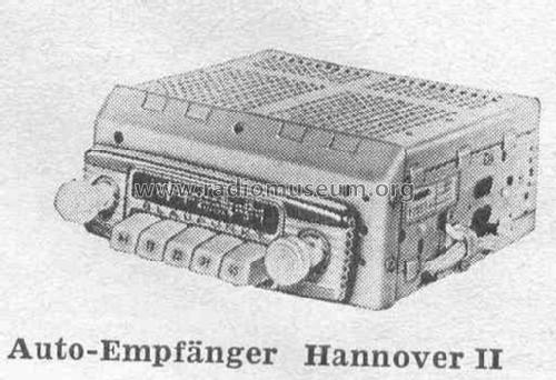 Hannover II ab S 650001; Blaupunkt Ideal, (ID = 376564) Car Radio