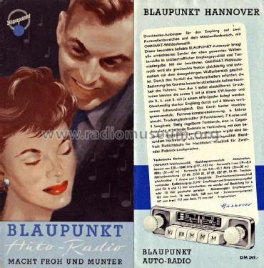 Hannover ab K 140001; Blaupunkt Ideal, (ID = 349544) Car Radio