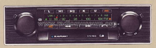 Heidelberg Stereo CR Super-Arimat 7.636.953.010/070; Blaupunkt Ideal, (ID = 421643) Car Radio