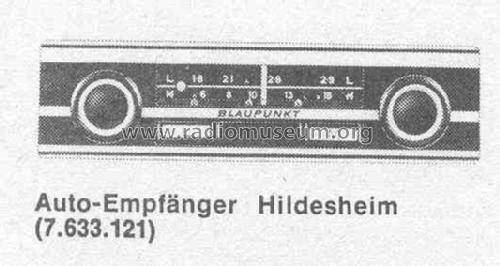 Hildesheim 7.633.121; Blaupunkt Ideal, (ID = 380184) Autoradio