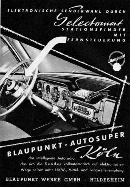 Köln ab R 90001; Blaupunkt Ideal, (ID = 741062) Car Radio
