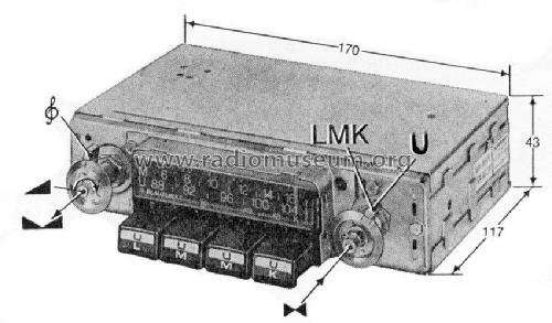 Köln Stereo 7.634.740 ab F 200001; Blaupunkt Ideal, (ID = 667095) Car Radio