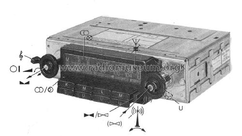 Köln Stereo 7.635.740 ab G 200001; Blaupunkt Ideal, (ID = 479391) Car Radio