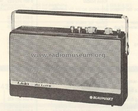 Lido de Luxe L 7.650.710; Blaupunkt Ideal, (ID = 294631) Radio