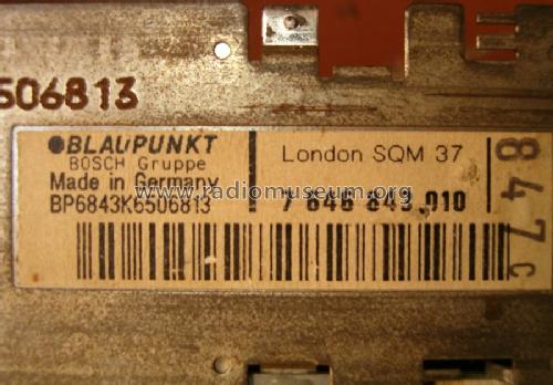 London SQM 37 7.646.843.010; Blaupunkt Ideal, (ID = 1075429) Car Radio