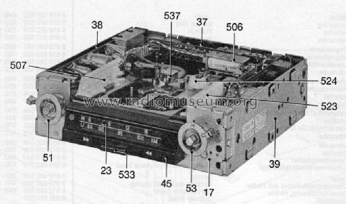 Lübeck CR 7.632.920 ab D 4550001; Blaupunkt Ideal, (ID = 86185) Car Radio