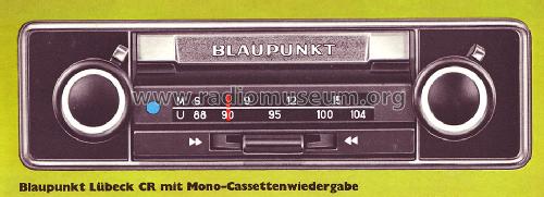 Lübeck CR 7.632.921 ab E 4600001; Blaupunkt Ideal, (ID = 396220) Car Radio