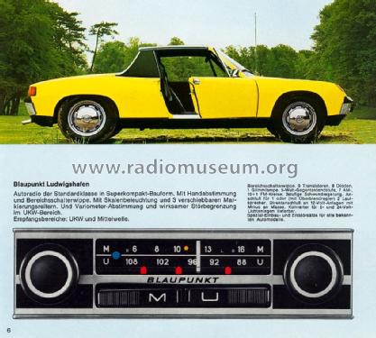 Ludwigshafen 7.632.320; Blaupunkt Ideal, (ID = 1609066) Car Radio