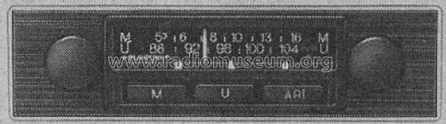 Ludwigshafen Arimat 7.636.325.010; Blaupunkt Ideal, (ID = 415869) Car Radio