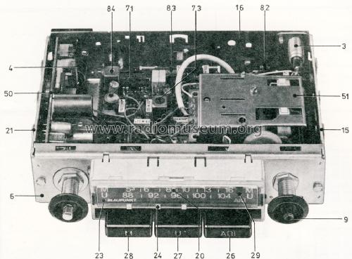 Ludwigshafen Arimat ASU 7.636.325 ab 2450001; Blaupunkt Ideal, (ID = 1576594) Car Radio