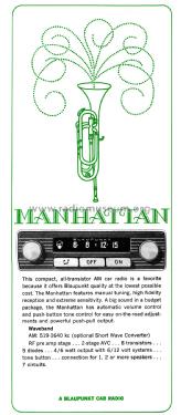 Manhattan ; Blaupunkt Ideal, (ID = 2025655) Car Radio