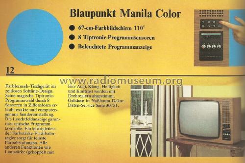 Manila Color 7.664.310; Blaupunkt Ideal, (ID = 1486072) Television