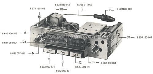 Mannheim 7.639.300 ab 1420001; Blaupunkt Ideal, (ID = 992028) Car Radio