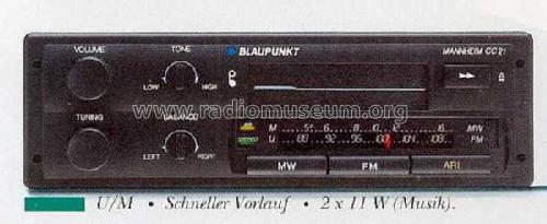 Mannheim CC 21 7.640.552.512; Blaupunkt Ideal, (ID = 1940917) Car Radio