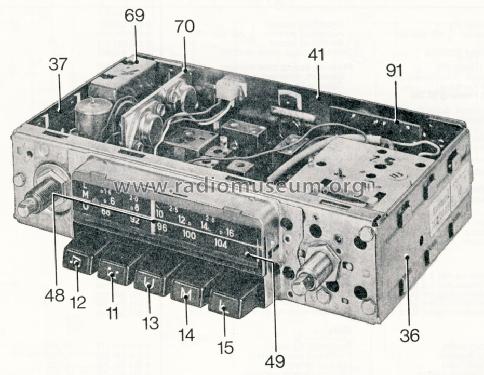 Mannheim L 7.632.330 ab 5020501; Blaupunkt Ideal, (ID = 1556592) Car Radio