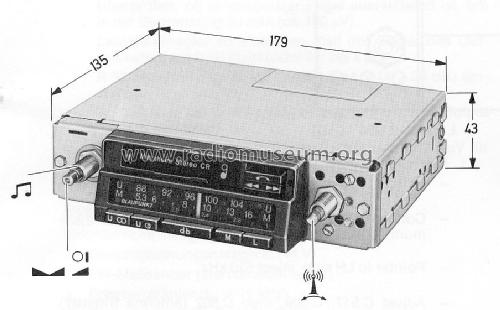 Mannheim Stereo CR 7.638.252.410/412 ab FD 922; Blaupunkt Ideal, (ID = 604268) Car Radio