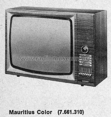 Mauritius Color 7.661.310; Blaupunkt Ideal, (ID = 477482) Television