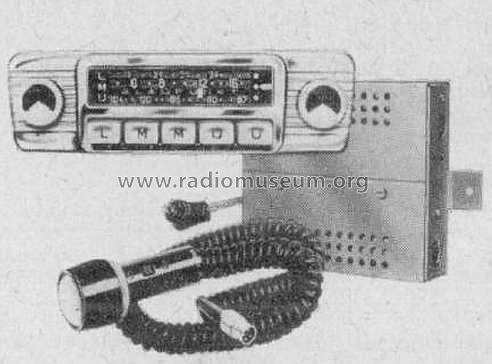 Mikrofonverstärker Ulm ATR ab U 998001; Blaupunkt Ideal, (ID = 1957203) Ampl/Mixer