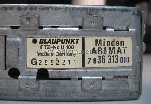 Minden Arimat 7.636.313 ab 2550110; Blaupunkt Ideal, (ID = 1566009) Car Radio