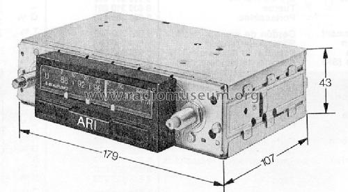 Minden Arimat 7.636.313 ab 2550110; Blaupunkt Ideal, (ID = 578703) Car Radio