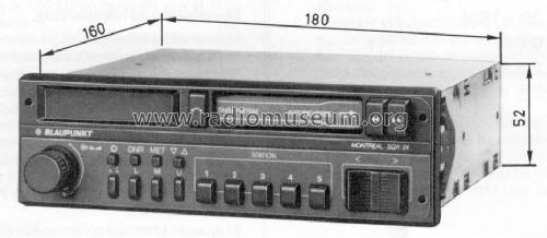 Montreal SQR 24 7.643.887.010 ab 1200001; Blaupunkt Ideal, (ID = 616126) Car Radio