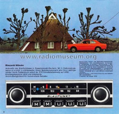 Münster 7.632.620; Blaupunkt Ideal, (ID = 1609093) Car Radio