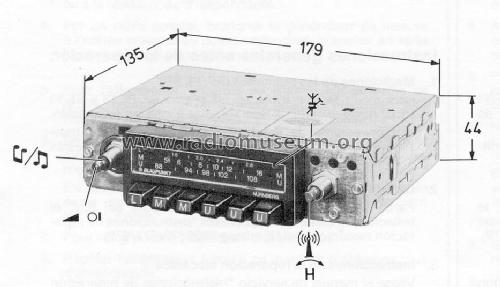 Nürnberg 7.639.677.010; Blaupunkt Ideal, (ID = 608485) Car Radio