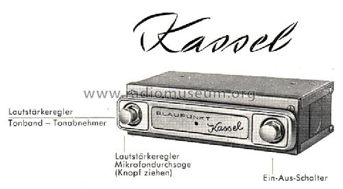 Omnibus-Sprechanlage Kassel; Blaupunkt Ideal, (ID = 117895) Ampl/Mixer