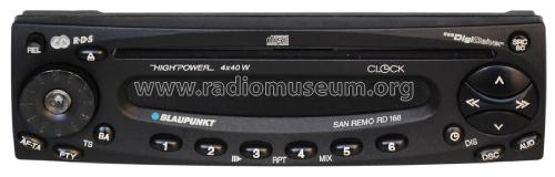 San Remo RD168 / 7.648.550.310; Blaupunkt Ideal, (ID = 1783777) Car Radio