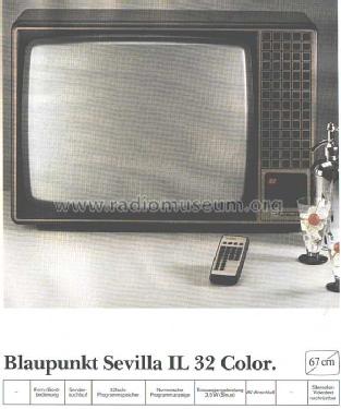 Sevilla IL 32 Color 7.662.721 Ch= FM120; Blaupunkt Ideal, (ID = 1961489) Television